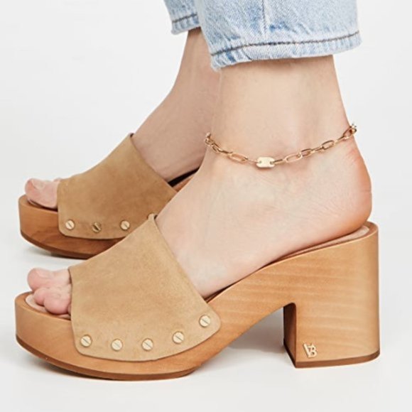 Veronica Beard Hannalee Clog (Desert) - Size 9.5 - Picture 1 of 7